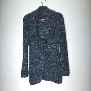 SayWhat Ladies Knitted Medium 2 Button Sweater